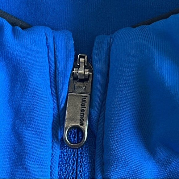 LULULEMON Core 1/4 Zip Pullover Blue Rulu men’s size M - Picture 5 of 15